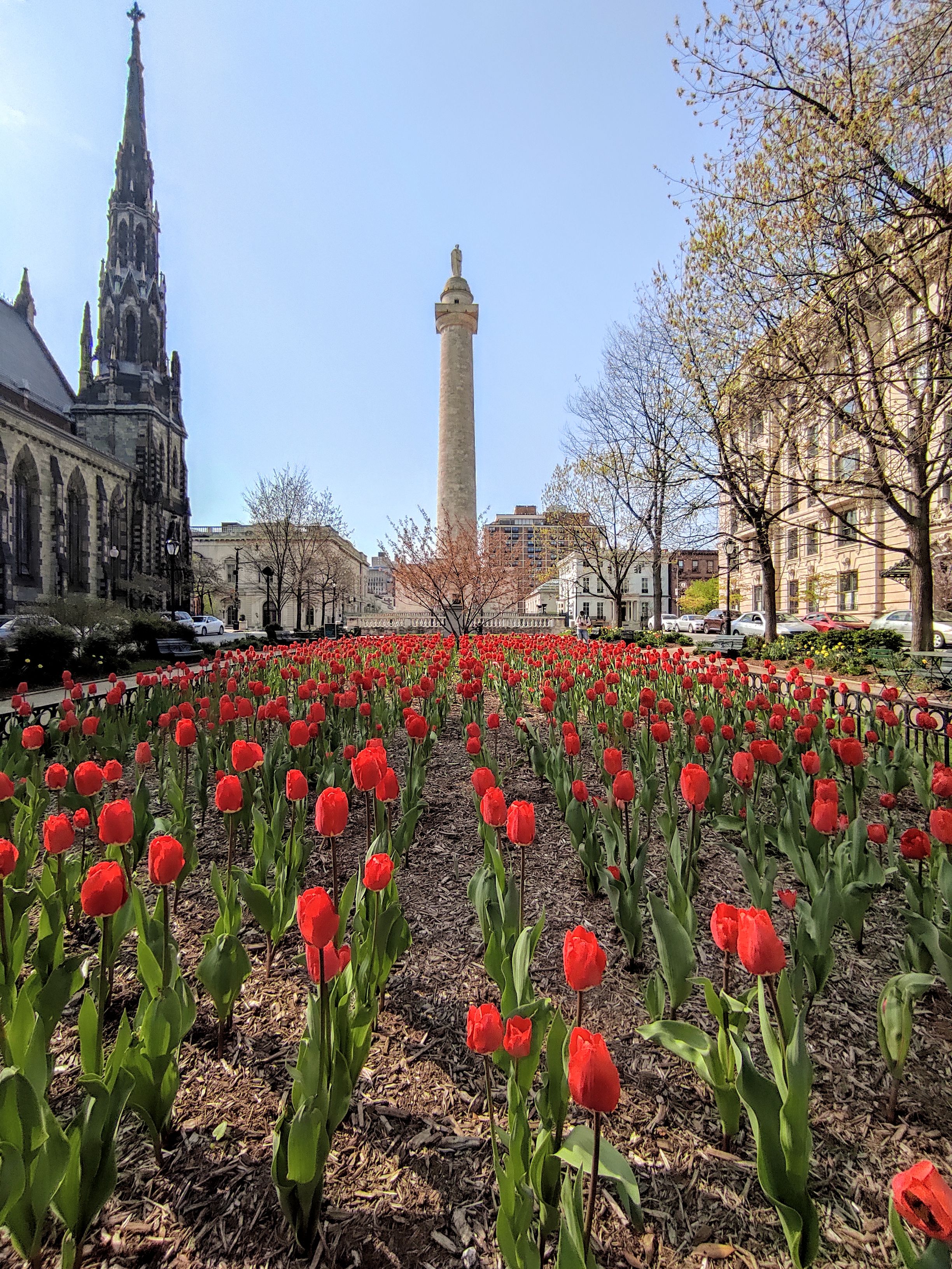 The Washington Monument in Mount Vernon